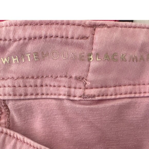 2/$30 Size 2 White House Black Market Pink Straight Crop Pants - Picture 7 of 13